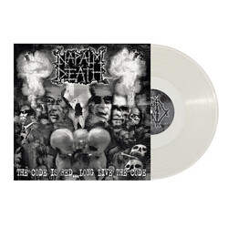 Napalm Death Code Is Red Long Live The Code ltd ed CLEAR vinyl LP