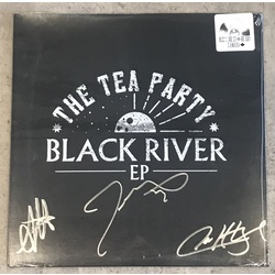 Tea Party Black River EP fully SIGNED clear vinyl 12"