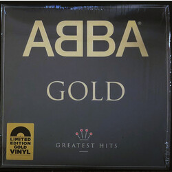 ABBA Gold limited GOLD COLOURED VINYL 2 LP