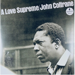 John Coltrane Love Supreme limited WHITE vinyl LP gatefold
