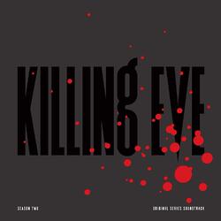 Killing Eve Season Two RED BLACK SPLATTER vinyl 2 LP gatefold sleeve