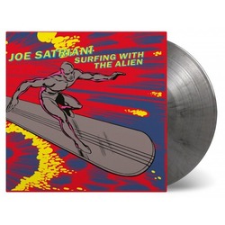 Joe Satriani Surfing With The Alien MOV ltd #d 180gm SILVER / BLACK MARBLE vinyl LP