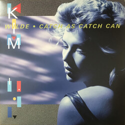 Kim Wilde Catch As Catch Can ltd edition reissue BLUE vinyl LP