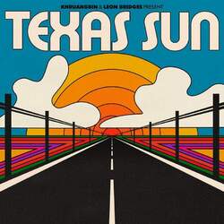 Khruangbin & Leon Bridges Texas Sun TRANSLUCENT ORANGE vinyl EP