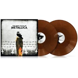 Metallica Many Faces Of Metallica brown vinyl 2 LP gatefold