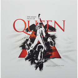 The Many Faces Of Queen TRANSPARENT ORANGE vinyl 2 LP