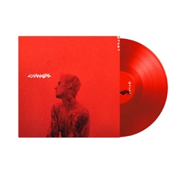 Justin Bieber Changes RED vinyl 2 LP