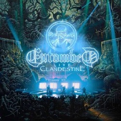 Entombed Clandestine RSD 2020 GOLD Vinyl 2 LP gatefold +poster