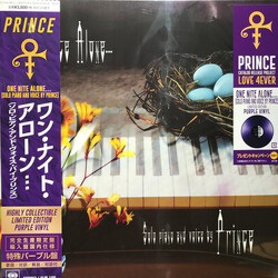 Prince One Nite Alone Japanese PURPLE VINYL LP