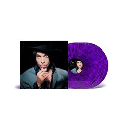 Prince & The New Power Generation One Nite Alone Live! PURPLE vinyl 4 LP set - SEAM SPLIT SLEEVE