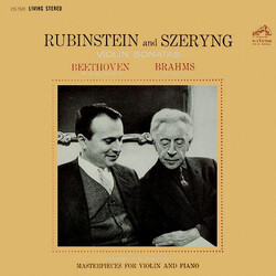 Ludwig Van Beethoven / Johannes Brahms / Arthur Rubinstein / Henryk Szeryng Violin Sonatas Vinyl LP