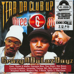 Tear Da Club Up Thugs Of Three 6 Mafia ‎CrazyNDaLazDayz vinyl 2 LP