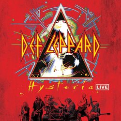 Def Leppard Hysteria Live limited 180gm CLEAR vinyl 2 LP