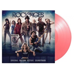 Rock Of Ages Soundtrack MOV ltd #d 180gm TRANSPARENT PINK vinyl 2 LP