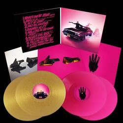 Run The Jewels RTJ4 limited deluxe MAGENTA & GOLD vinyl 4 LP - DENTED SLEEVE