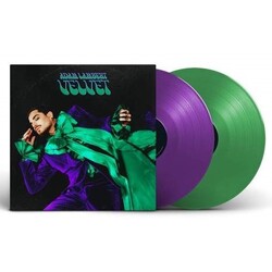 Adam Lambert Velvet GREEN and PURPLE vinyl 2 LP gatefold