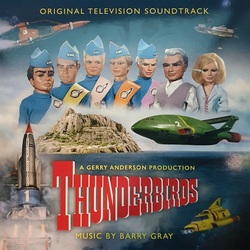 Thunderbirds soundtrack limited 1st press BLUE vinyl 2 LP NEW