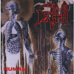 Death Human vinyl LP 2020 CLEAR BONE SPLATTER new