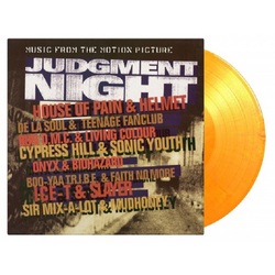 Judgement Night soundtrack MOV ltd #d ORANGE YELLOW swirl vinyl LP