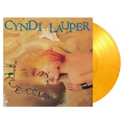 Cyndi Lauper True Colors MOV ltd #d FLAMING vinyl LP