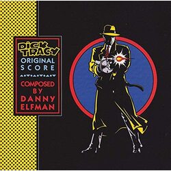 Dick Tracy soundtrack Danny Elfman limited BLUE vinyl LP