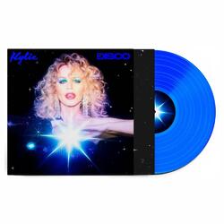 Kylie Minogue DISCO limited TRANSPARENT BLUE vinyl LP