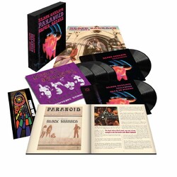 Black Sabbath Paranoid 50th anniversary limited super deluxe 5 LP vinyl box set