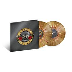 Guns N' Roses Greatest Hits GOLD w. RED / WHITE SPLATTER vinyl 2 LP