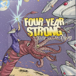 Four Year Strong Rise Or Die Trying Limited #d Clear Crystal Purple vinyl LP