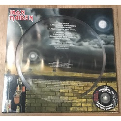 Iron Maiden 40th anniversary limited CRYSTAL CLEAR vinyl LP picture disc