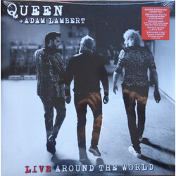 Queen & Adam Lambert Live Around The World INDIE exclusive RED vinyl 2 LP