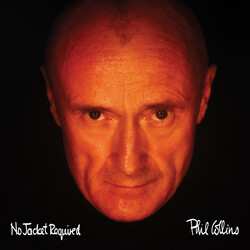 Phil Collins No Jacket Required limited ORANGE vinyl LP