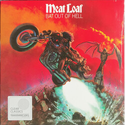 Meat Loaf Bat Out Of Hell CLEAR vinyl LP