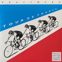 Kraftwerk Tour De France limited remastered BLUE / RED vinyl 2 LP