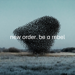 New Order Be A Rebel DOVE GREY vinyl 12" single + download