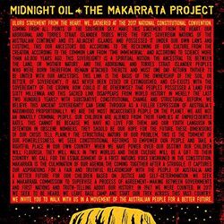 Midnight Oil Makarrata Project black vinyl LP