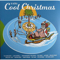 A Very Cool Christmas Various Artists vinyl 2 LP MOV ltd #d BLUE / YELLOW