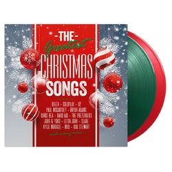 Various Artists The Greatest Christmas Songs limited #d 180gm GREEN / RED vinyl 2 LP