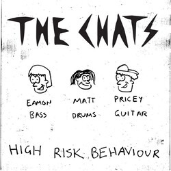 The Chats High Risk Behaviour Ltd B&W PINWHEEL colour vinyl LP 