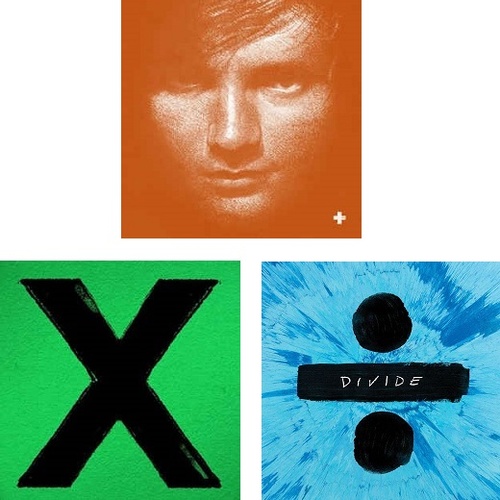 Ed Sheeran Plus Multiply Divide X All 3 Vinyl Lps For Sale