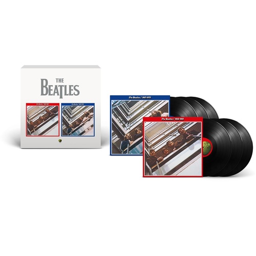 The Beatles 1962 – 1966 Red & 1967 – 1970 Blue 180GM BLACK VINYL 6 LP SET 1/2 SPEED MASTER