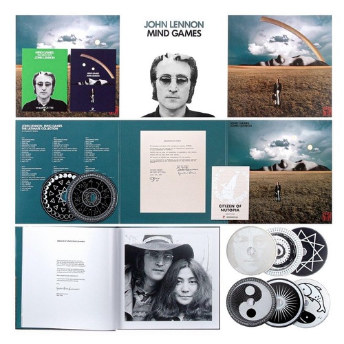 John Lennon Mind Games 6 CD/2 BLU-RAY DELUXE BOX SET